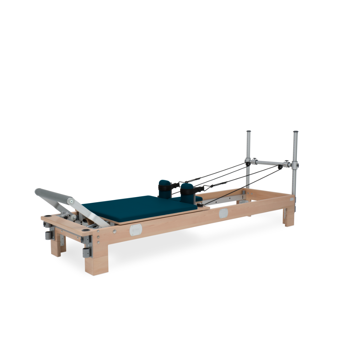 Petrol green Pilates Reformer Machine