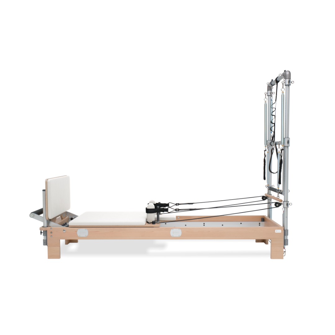 BASI Systems Pilates Reformer Machine With Tower - color white