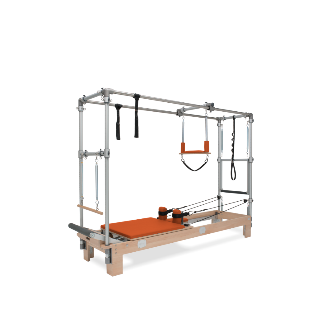 Orange Pilates Reformer Combo by BASI Systems