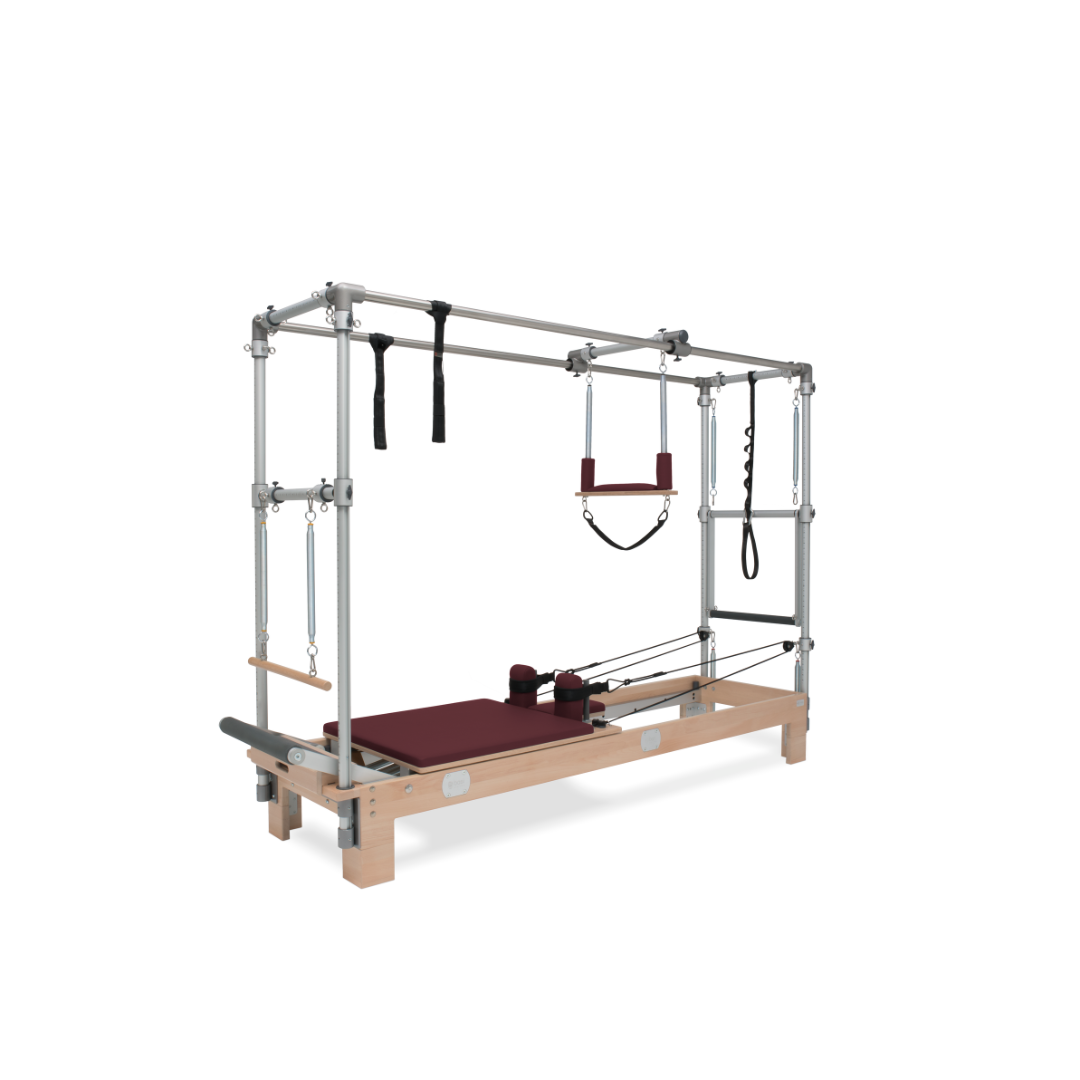 Burgundy Pilates Reformer by BASI Systems