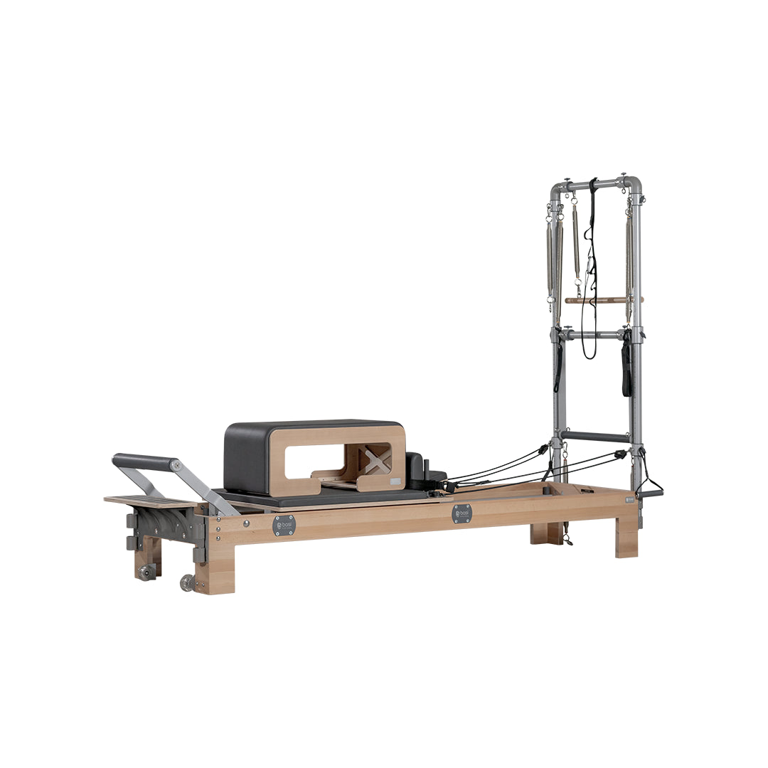 BASI Systems Pilates Reformer Machine With Tower and sitting box