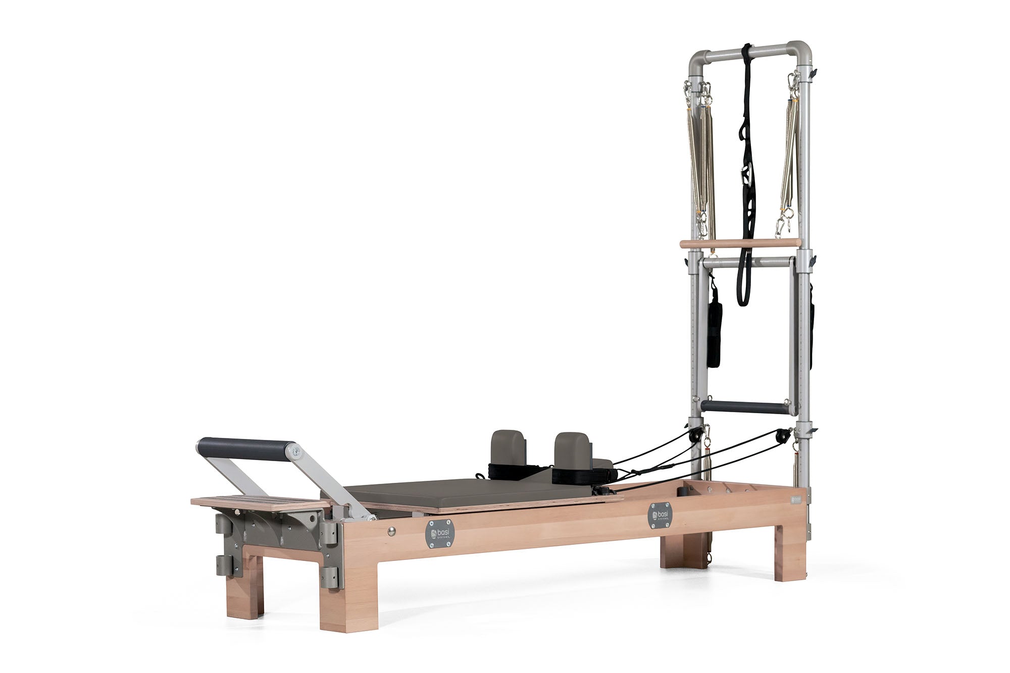 BASI Systems Compact Pilates Reformer Machine with Tower 