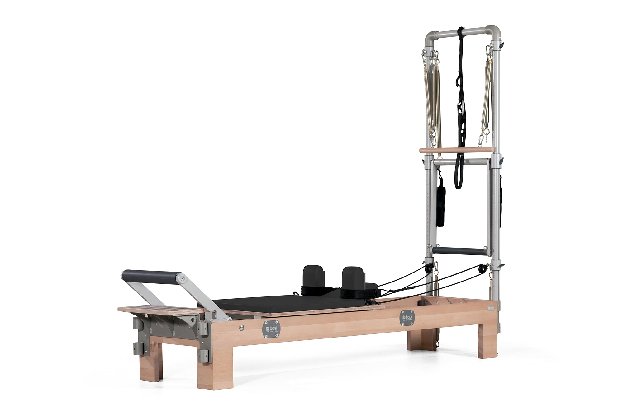 BASI Systems Compact Pilates Reformer Machine with Tower 
